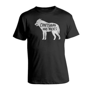 Craftsman and Wolves tee shirt